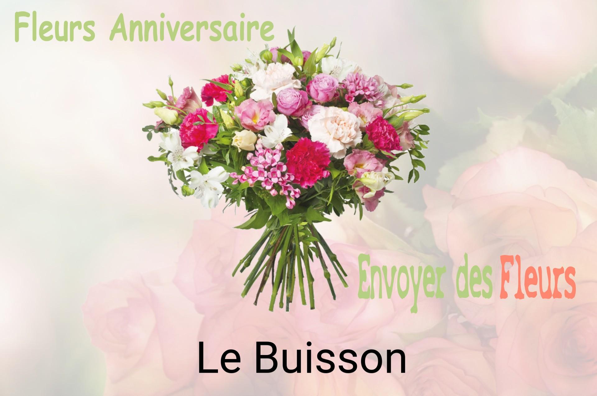 Bouquet de fleurs d’anniversaire livré à Le Buisson