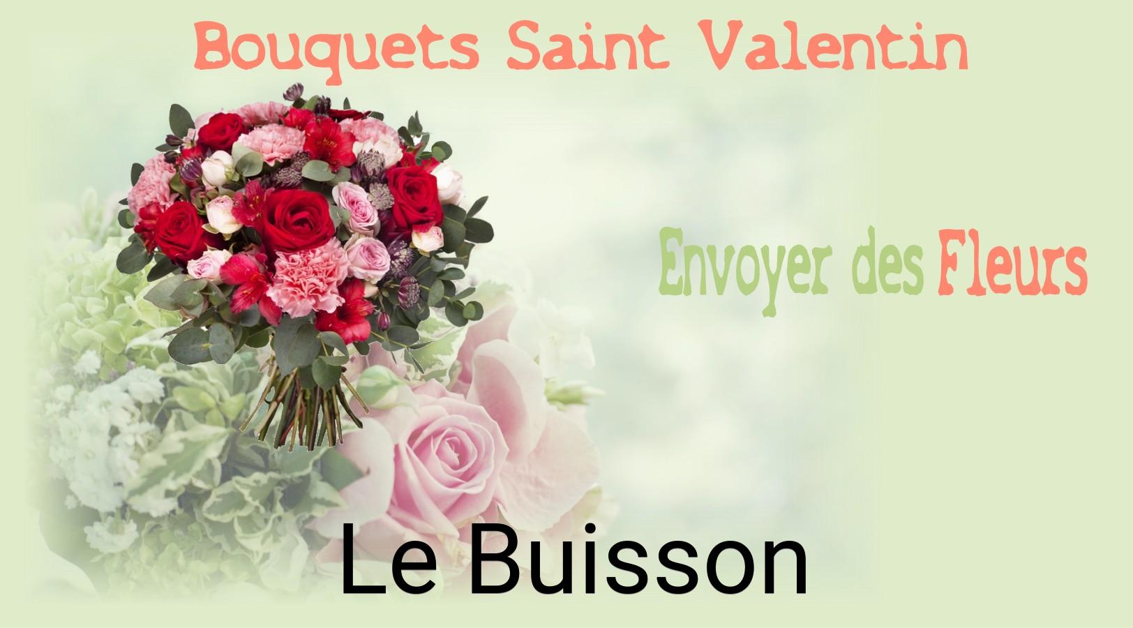Roses de Saint-Valentin livrées à Le Buisson